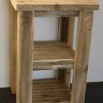 Nachtkastje "Cindy" Dubbele legplank onderplank