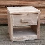 Nachtkastjes "Sara" met lade