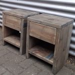 Nachtkastjes "Simone" Antraciet